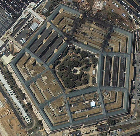 Pentagon Satellite Pic